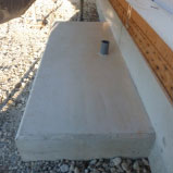 土間コンクリート | 室外機設置用の土間コンクリートを設置します。