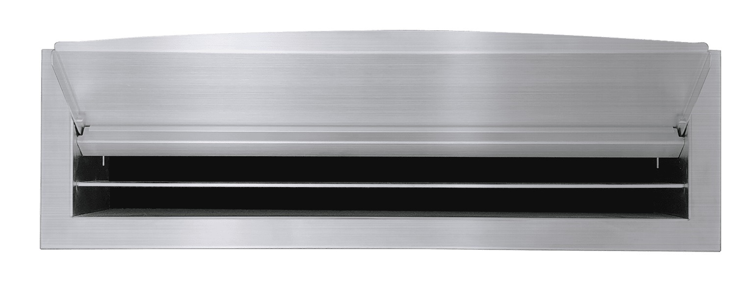 スリムハイキⅡ 室内グリル KVW2-WA 開放時の写真