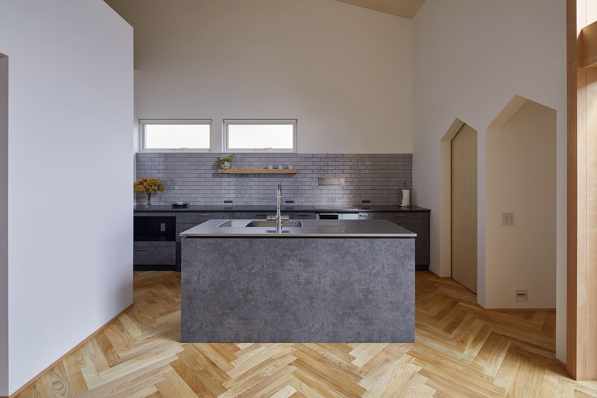 同時給排タイプ KVW2-WA スリムハイキⅡ設置例 - コンフェット株式会社設計