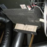 第1種 顕熱交換器（20型）フィルターを外したところです。