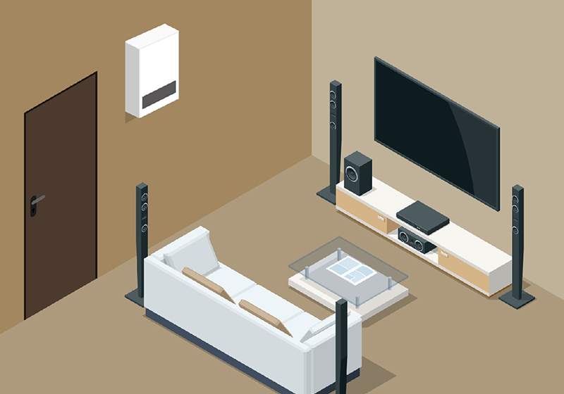 ドアのアンダーカットが無い部屋への全熱交換単独換気